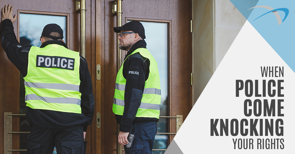 Your Rights When Police Come to Your Home Gilshenan & Luton
