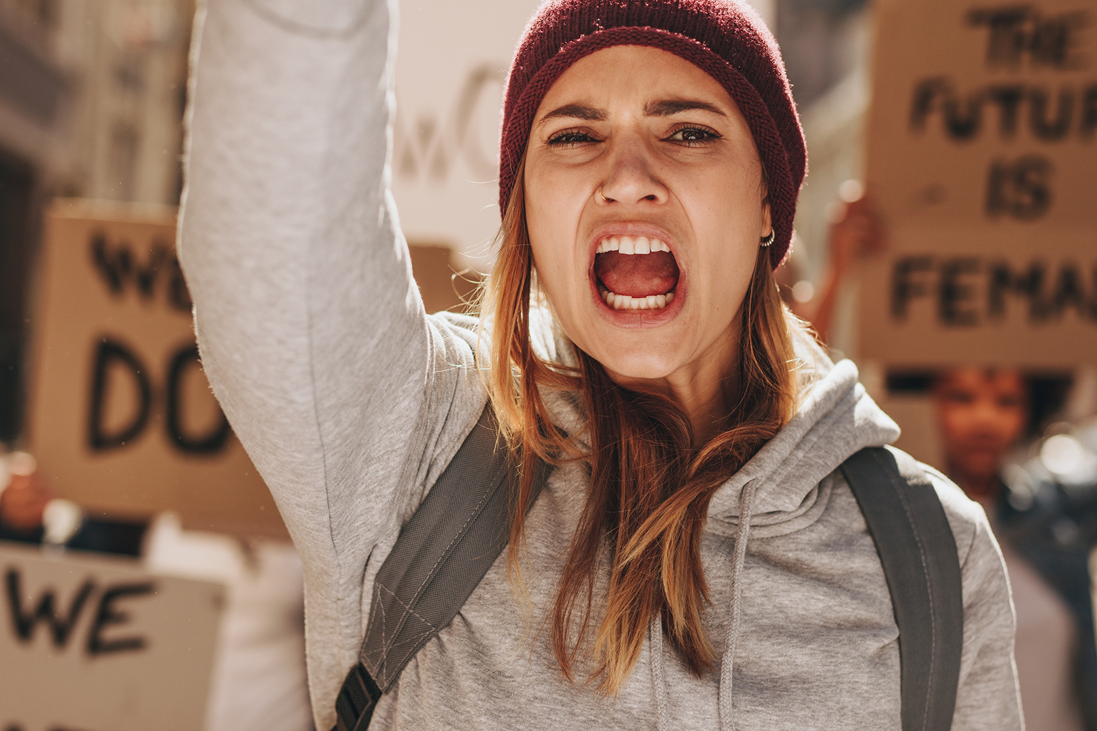 Protestors and dangerous attachment devices laws